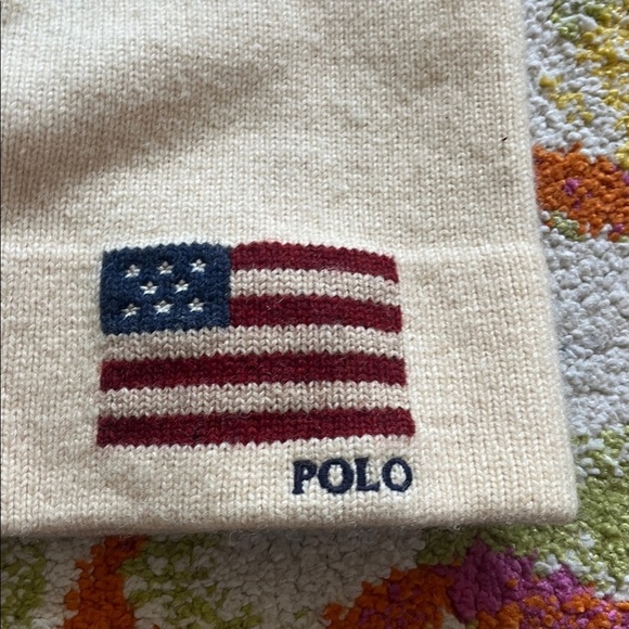 VINTAGE POLO RALPH LAUREN BEANIE CAP main image 5